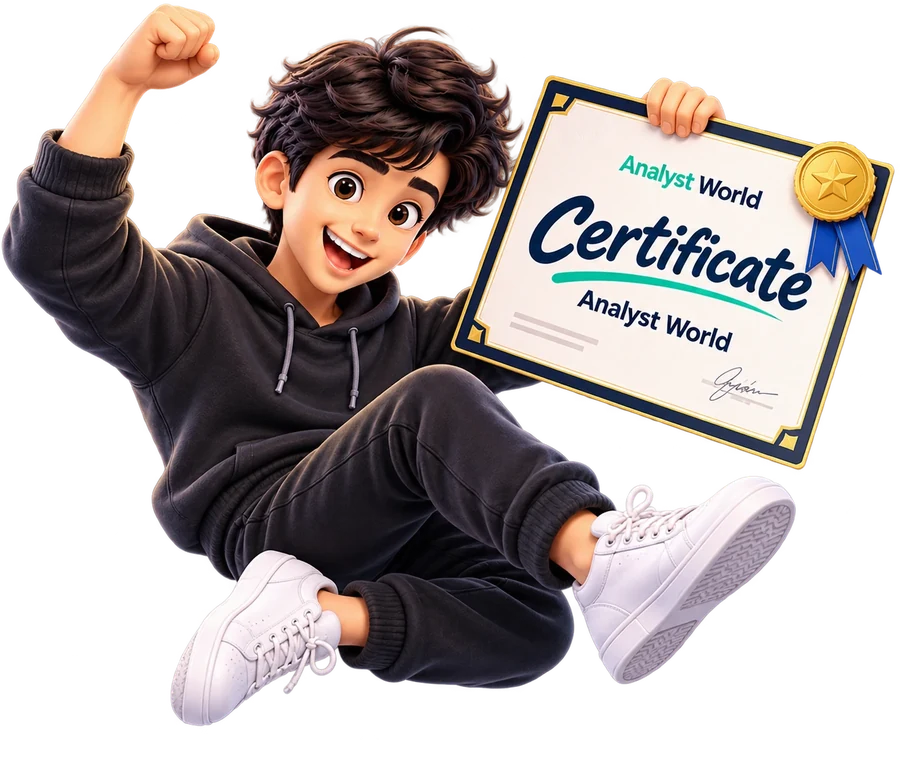 Earning the Analyst World certificate