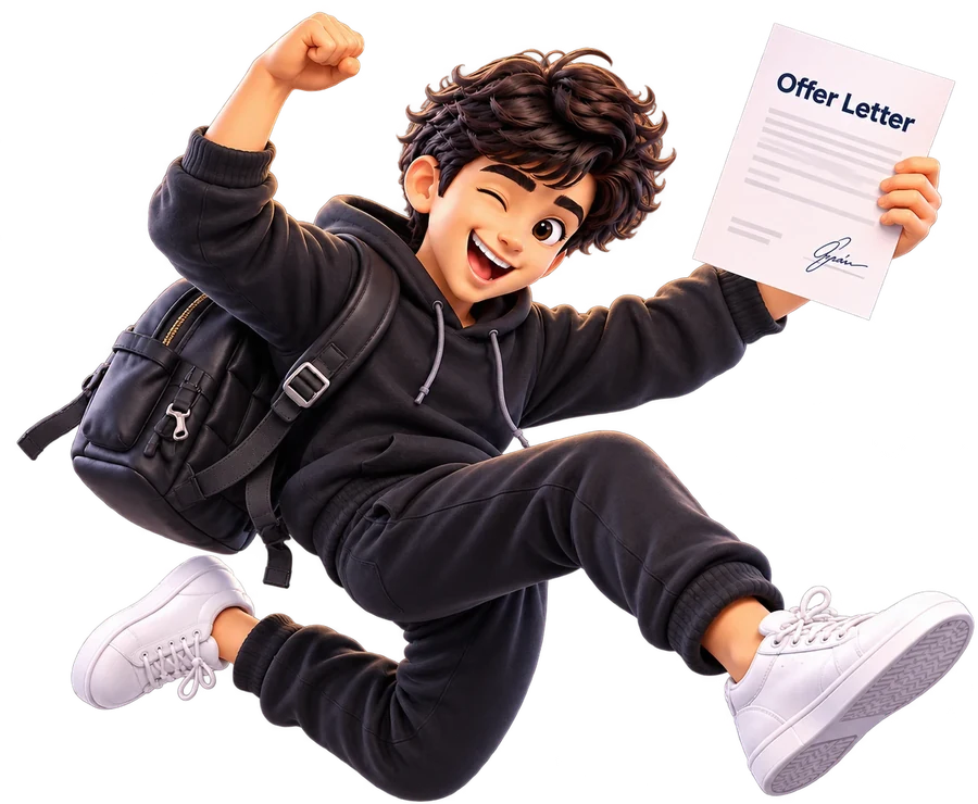 Getting placed with an offer letter in hand